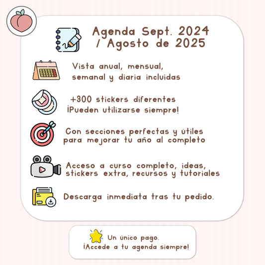 AGENDA DIGITAL KAWAII | 2024 / 2025