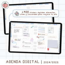 Cargar imagen en el visor de la galería, AGENDA DIGITAL PRO 2024/2025 | MINIMALISTA EDICIÓN AZUL
