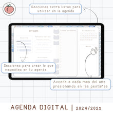 Load image into Gallery viewer, AGENDA DIGITAL PRO 2024/2025 | MINIMALISTA EDICIÓN AZUL
