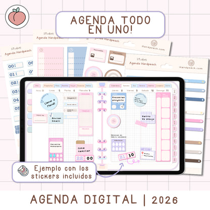 agenda planificador todo en uno digital