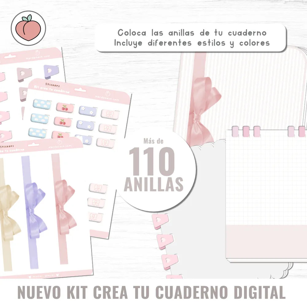 anillas para cuadernos digitales