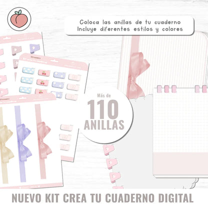 anillas para cuadernos digitales