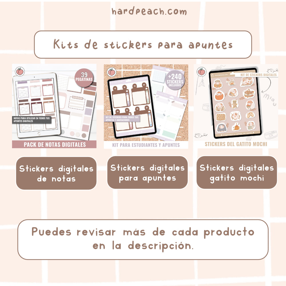 MY FIRST NOTES KIT | MOCHI KITTY EDITION | Spanish version