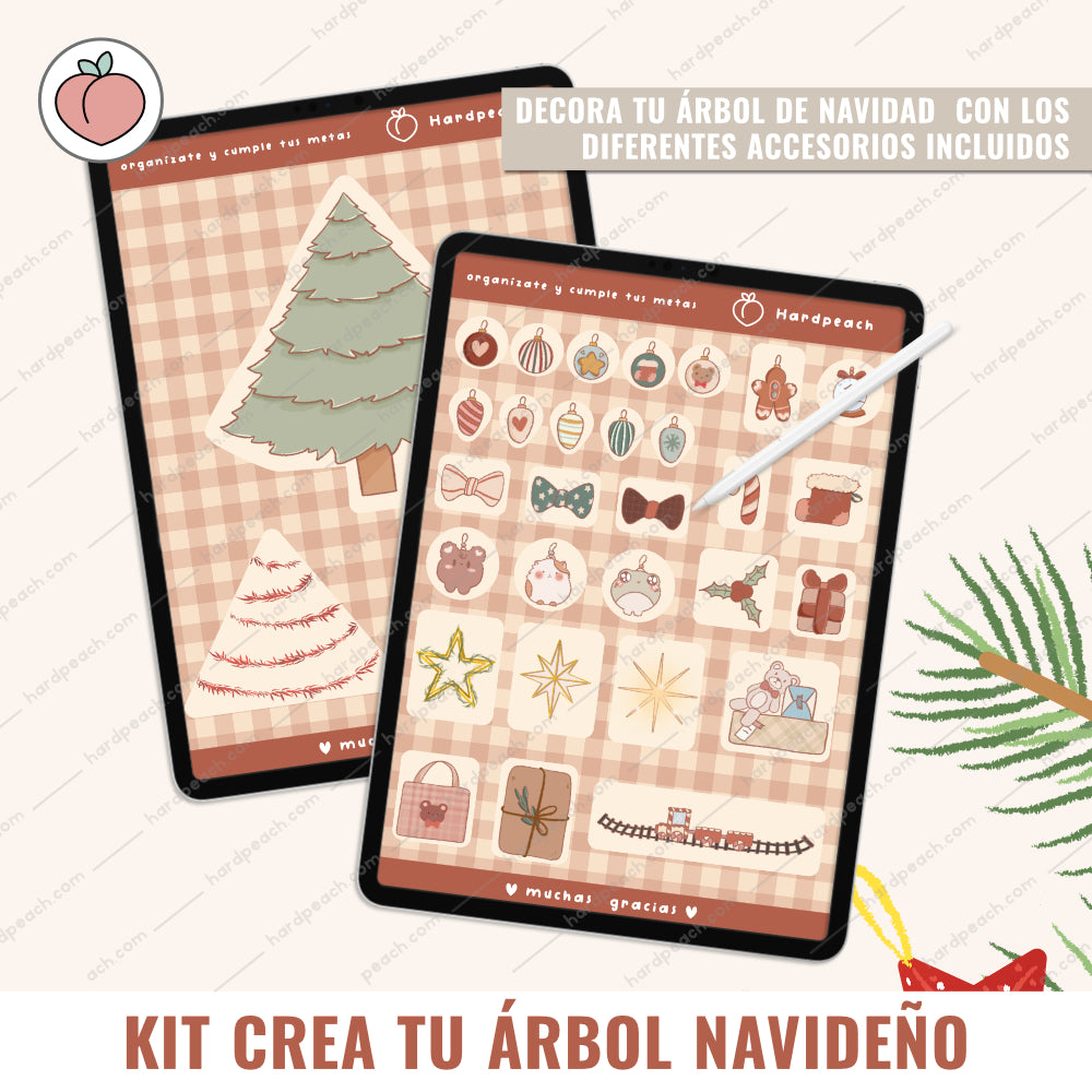 arbol navideño stickers