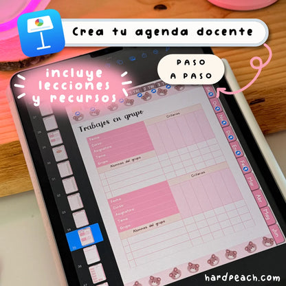 Como hacer agendas digitales en keynote