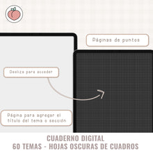 Load image into Gallery viewer, cuaderno cuadros
