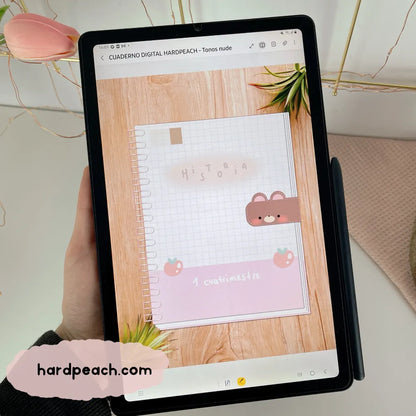cuaderno digital para samsung notes