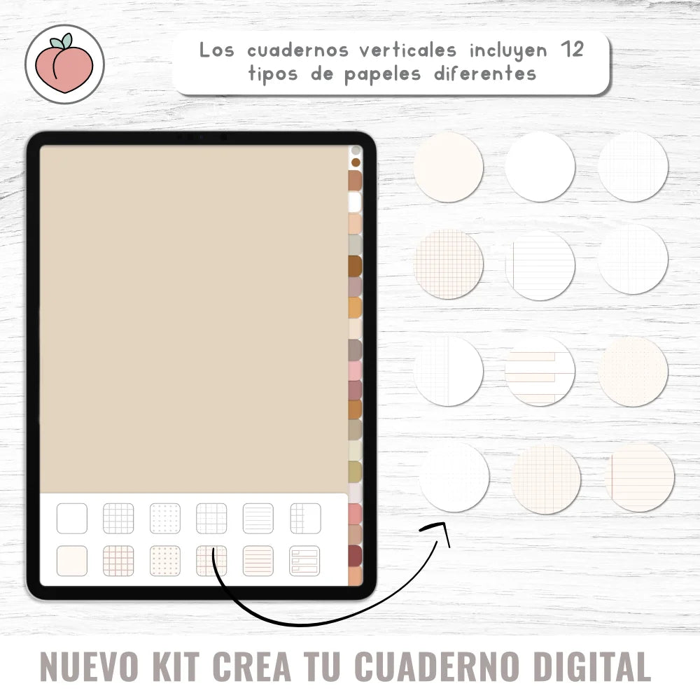 cuaderno para apps de notas