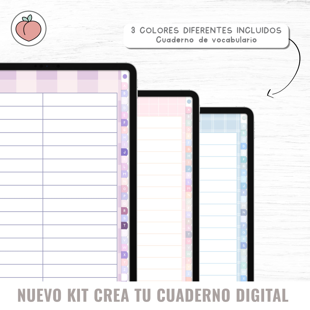 CREA TUS CUADERNOS DIGITALES PRO: Kit completo para crear y personalizar cuadernos digitales con infinitas opciones y recursos incluidos