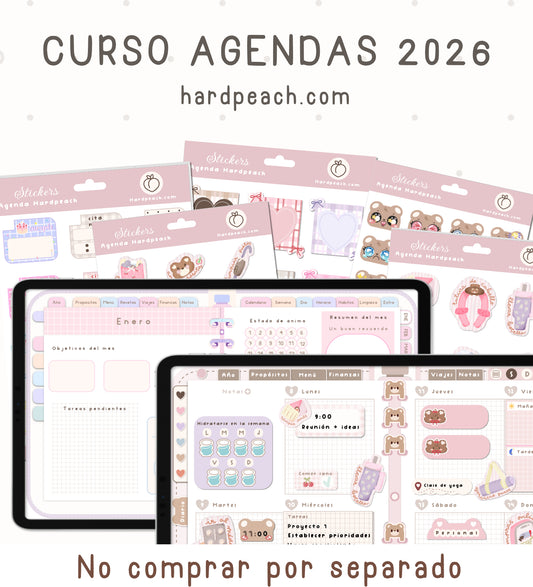 CURSO INCLUIDO: LECCIONES EN VÍDEO, STICKERS Y RECURSOS EXTRA (No disponible para comprar por separado) .