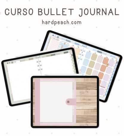 BULLET JOURNAL DIGITAL - EDICIÓN CANDY CAKE  | CREA TU AGENDA DIGITAL, PLANIFICADOR DIGITAL... | CURSO Y STICKERS INCLUIDOS