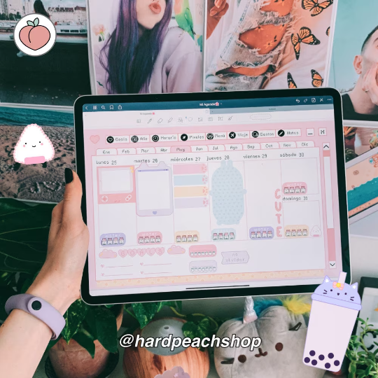 KAWAII DIGITAL STICKERS | Versión en inglés