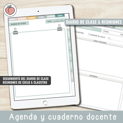 Diario de clase para docentes