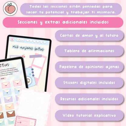 diario de gratitud y journal prompts