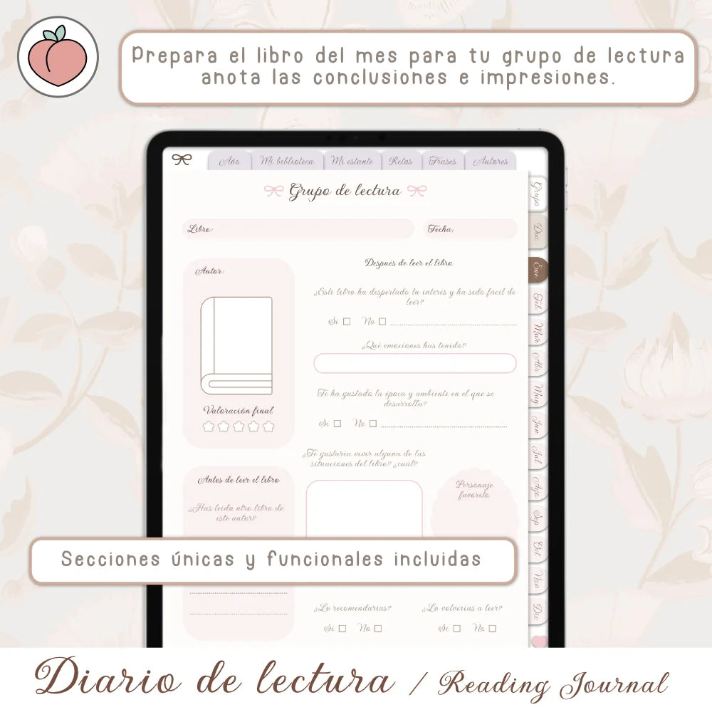 diario de lecturas digital