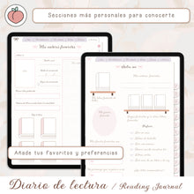 Load image into Gallery viewer, DIARIO DE LECTURA DIGITAL | READING JOURNAL
