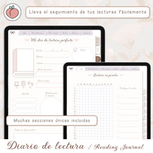 Load image into Gallery viewer, DIARIO DE LECTURA DIGITAL | READING JOURNAL
