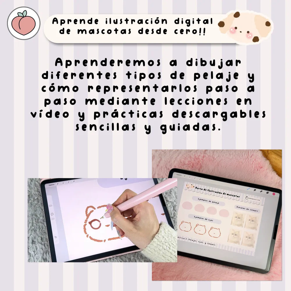 dibujar mascotas en procreate