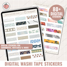 Load image into Gallery viewer, Pretty Digital Washi Tape Stickers
