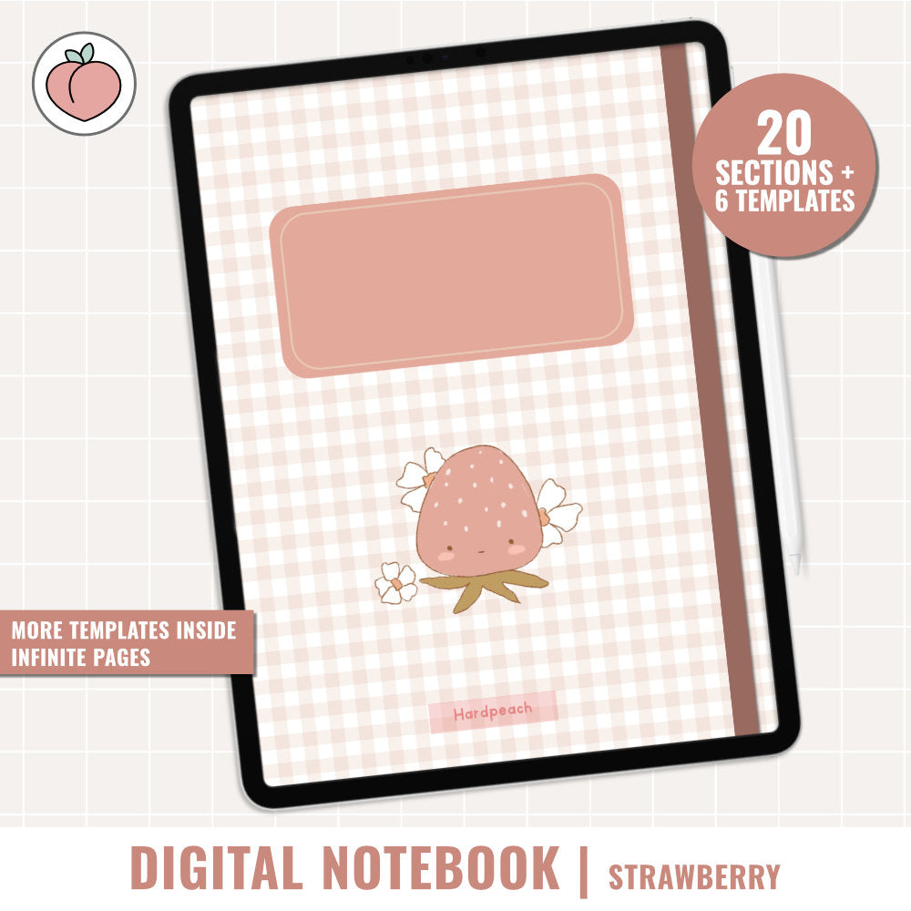 STUDENT DIGITAL NOTEBOOK | STRAWBERRY EDITION