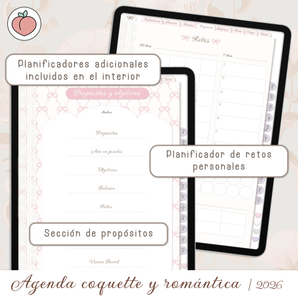 digital planner espanol espana 2026