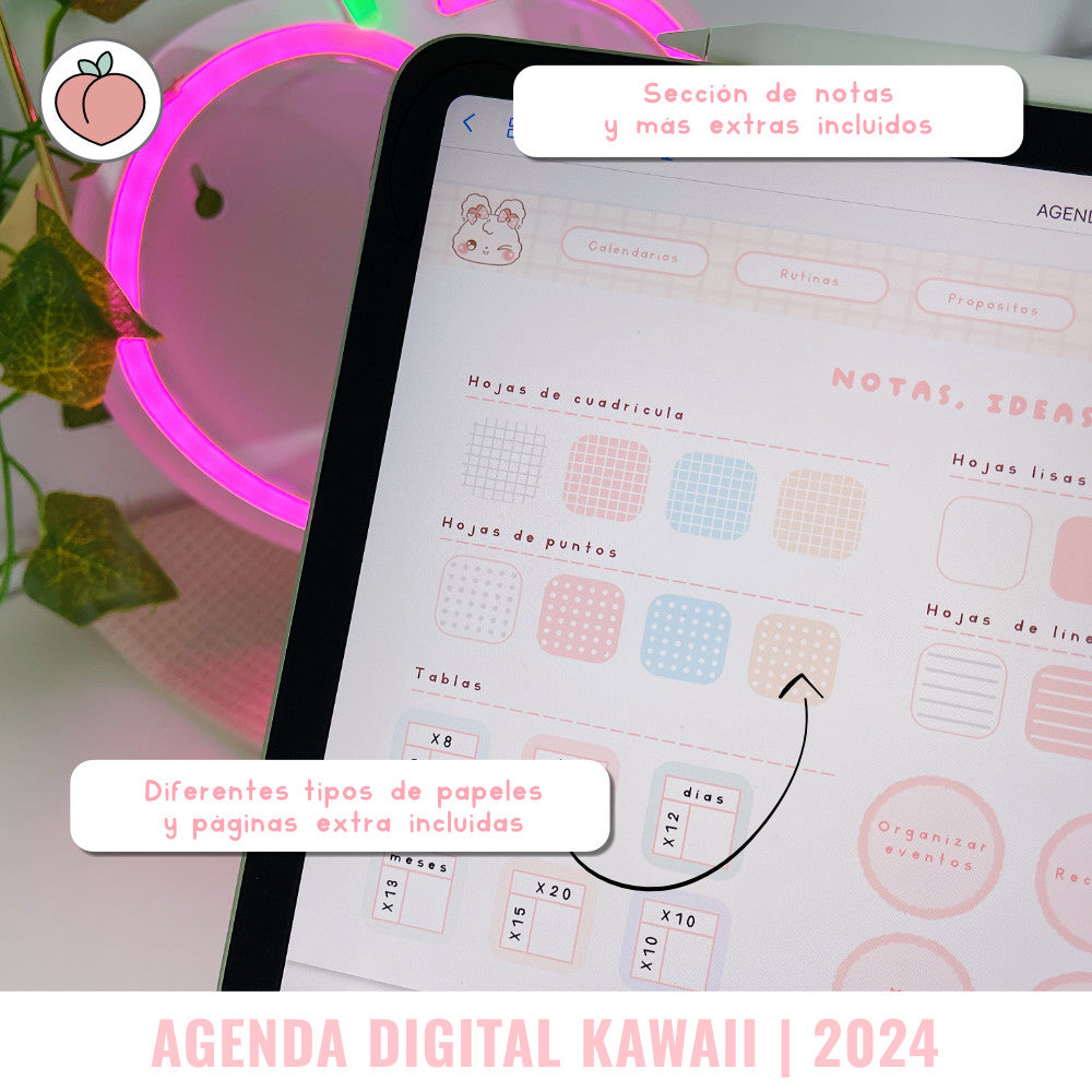 Agenda digital 2024, Noteshelf (neutral)
