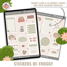 Cargar imagen en el visor de la galería, stickers froggy
