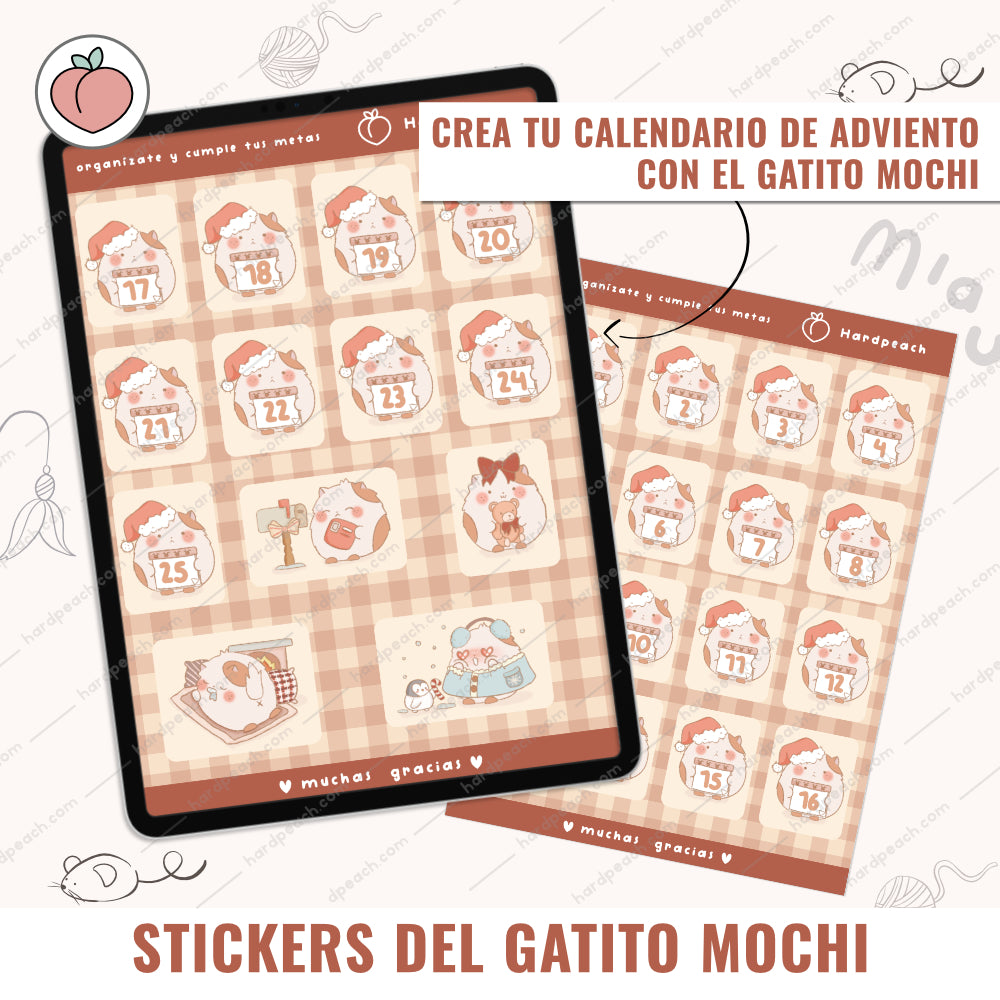 stickers digitales gato