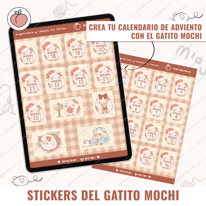 stickers digitales gato