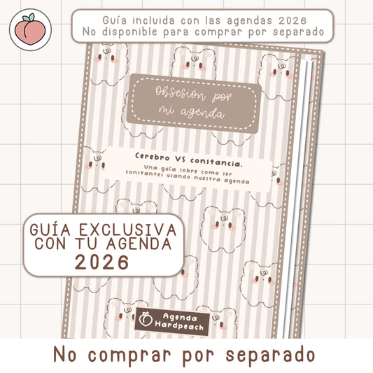 Ebook: Guía de cómo ser constantes utilizando la agenda HardPeach (No disponible para comprar por separado)