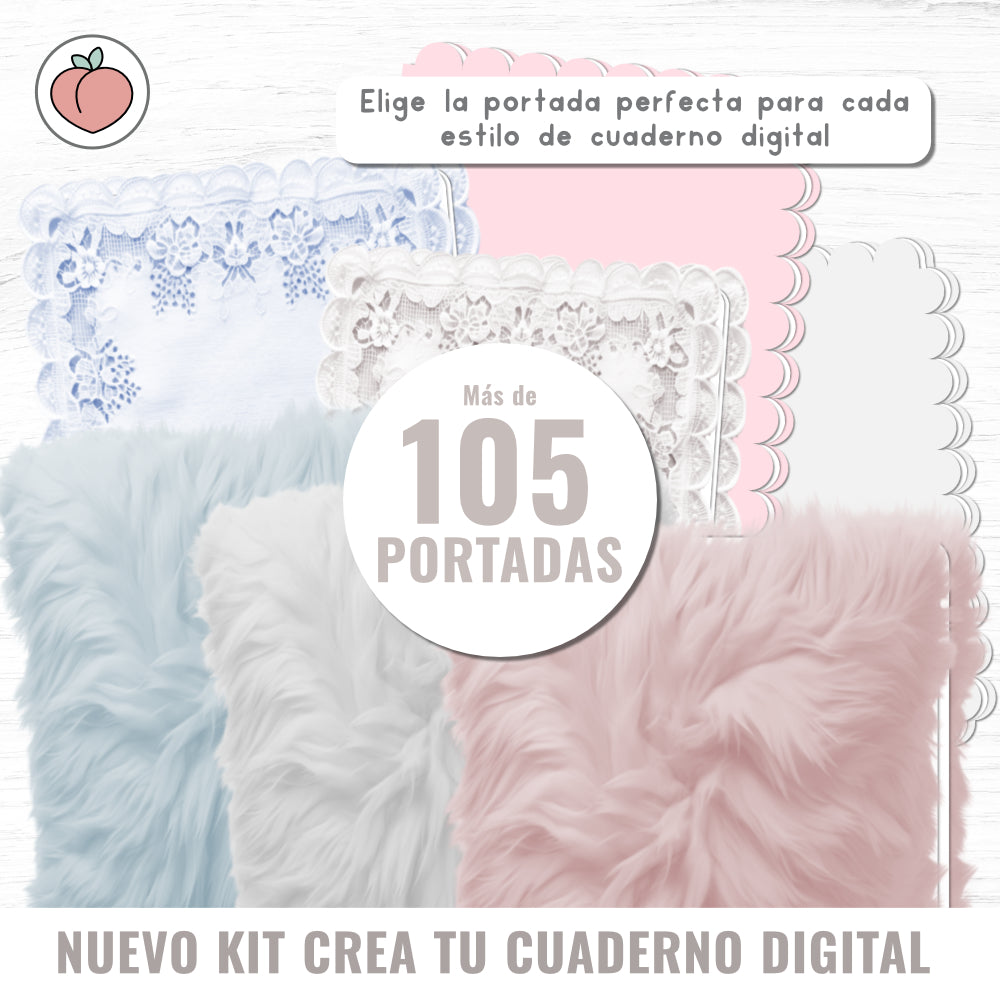 CREA TUS CUADERNOS DIGITALES PRO: Kit completo para crear y personalizar cuadernos digitales con infinitas opciones y recursos incluidos