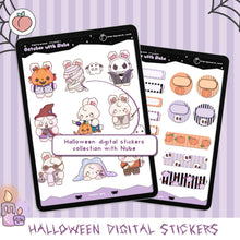 Load image into Gallery viewer, HALLOWEEN DIGITAL STICKERS | OCTOBER WITH NUBE
