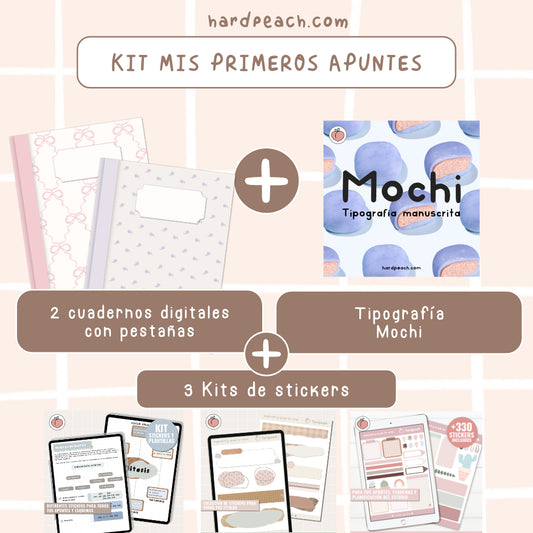 KIT MIS PRIMEROS APUNTES DIGITALES: Especial regreso a clases