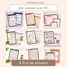 Load image into Gallery viewer, KIT DE STICKERS DIGITALES TEMÁTICOS Y ESTACIONALES
