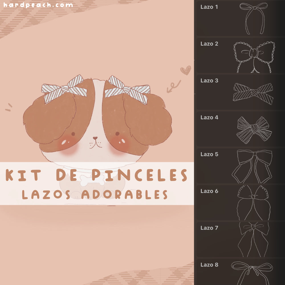 COMPLETE KIT OF COURSES AND BRUSHES FOR PROCREATE: KAWAII DIGITAL ILLUSTRATION, FANTASY LANDSCAPES, KAWAII CHARACTER CREATION, DIGITAL WATERCOLOR AND DIGITAL LETTERING + BRUSHES | Spanish audio
