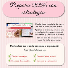 CURSO Y MASTECLASS EXLUSIVA: LECCIONES EN VÍDEO, STICKERS Y RECURSOS EXTRA (No disponible para comprar por separado) .