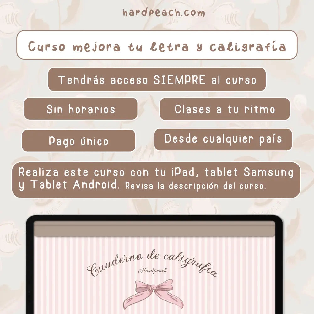 Mejorar la caligrafía en tablet