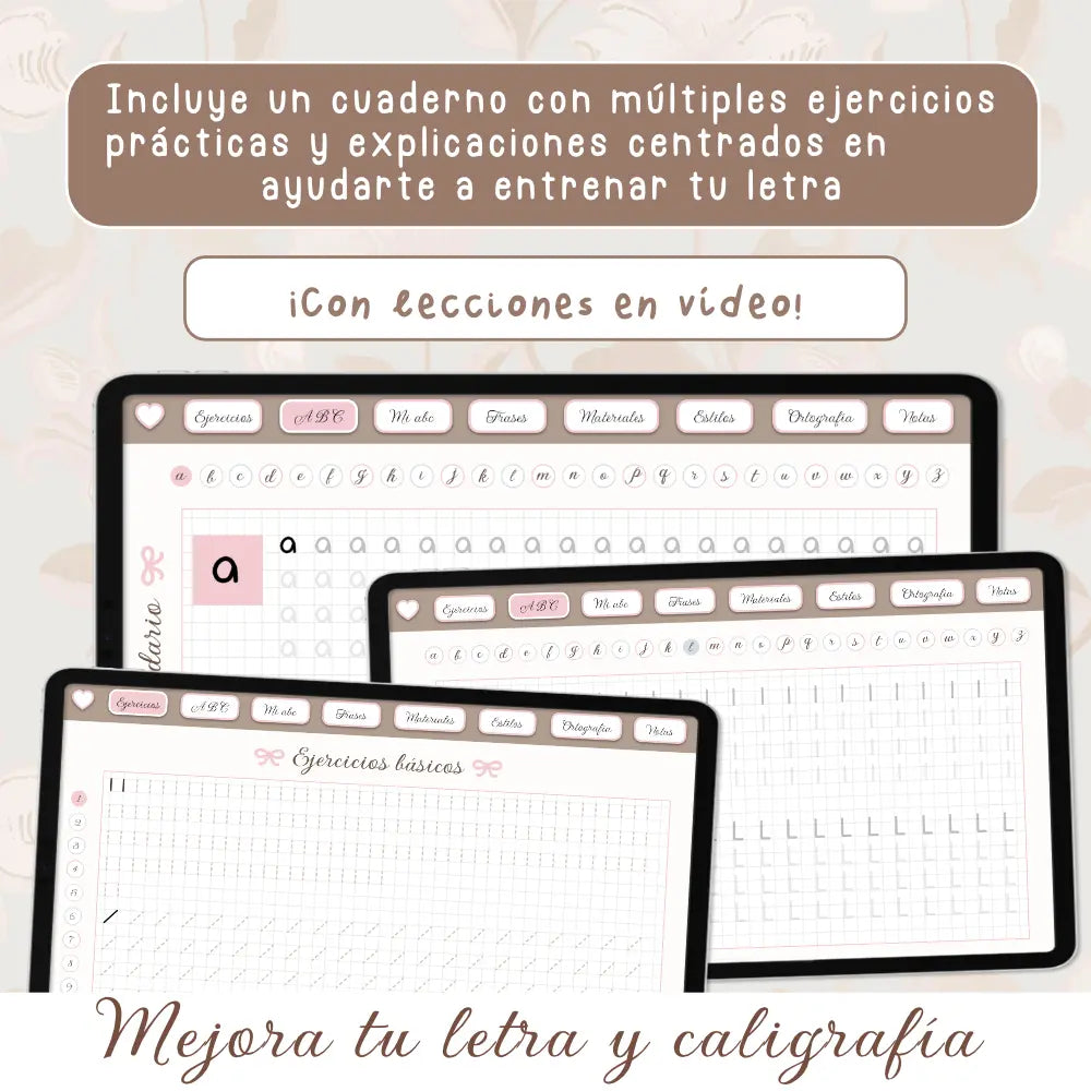 Cómo mejorar la letra en digital