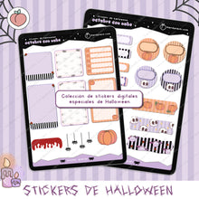 Load image into Gallery viewer, pegatinas digitales halloween
