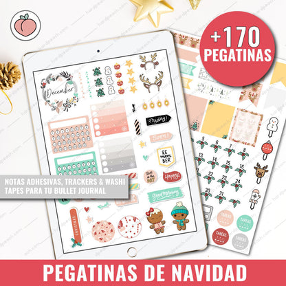 STICKERS PARA BULLET JOURNAL O AGENDA | EDICIÓN INVIERNO