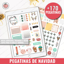 Load image into Gallery viewer, Bullet Journal or digital planner Stickers | Winter Edition | Spanish version
