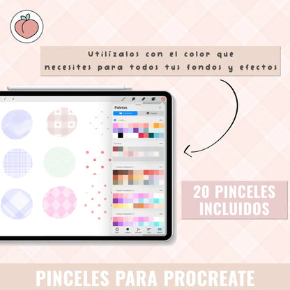 pinceles de patrones para procreate