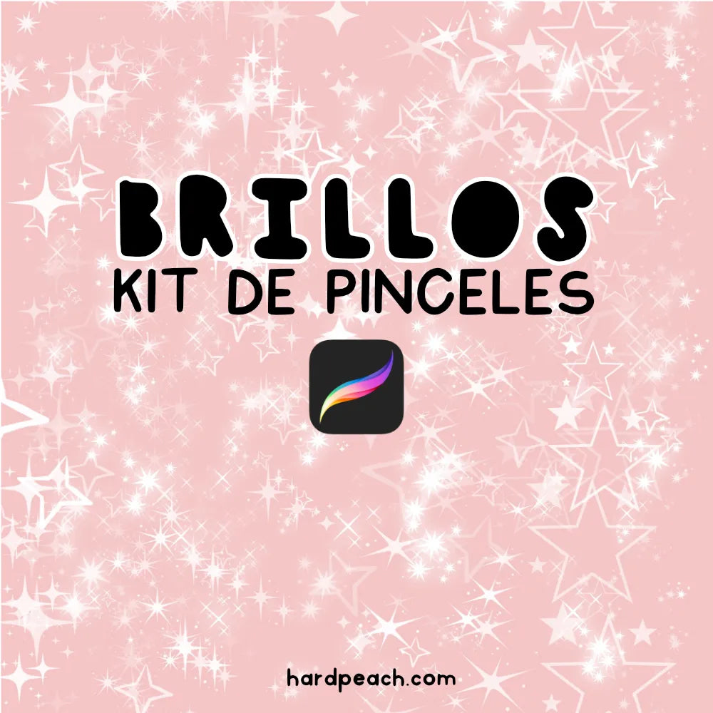 pinceles para procreate de brillos