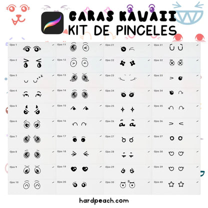 Pinceles de ojos para procreate