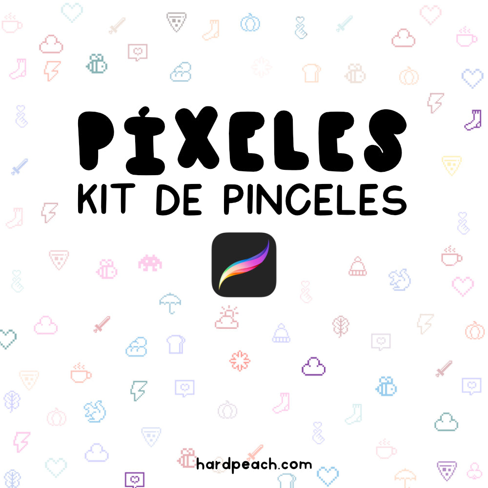 COMPLETE KIT OF COURSES AND BRUSHES FOR PROCREATE: KAWAII DIGITAL ILLUSTRATION, FANTASY LANDSCAPES, KAWAII CHARACTER CREATION, DIGITAL WATERCOLOR AND DIGITAL LETTERING + BRUSHES | Spanish audio