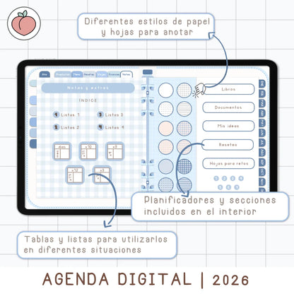 planificador de agenda 2026