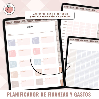 DIGITAL FINANCE AND EXPENSE PLANNER | Spanish version