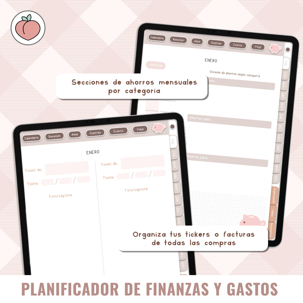 DIGITAL FINANCE AND EXPENSE PLANNER | Spanish version