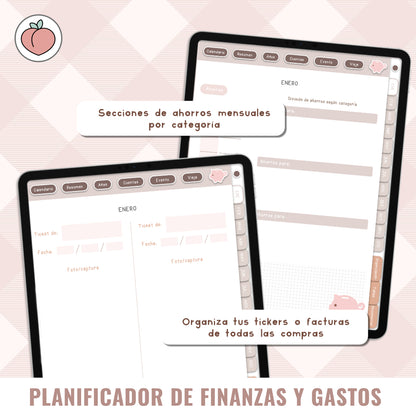 DIGITAL FINANCE AND EXPENSE PLANNER | Spanish version