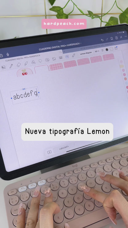 TIPOGRAFÍA MANUSCRITA LEMON: Fuente escrita a mano para apuntes, notas, agendas y proyectos